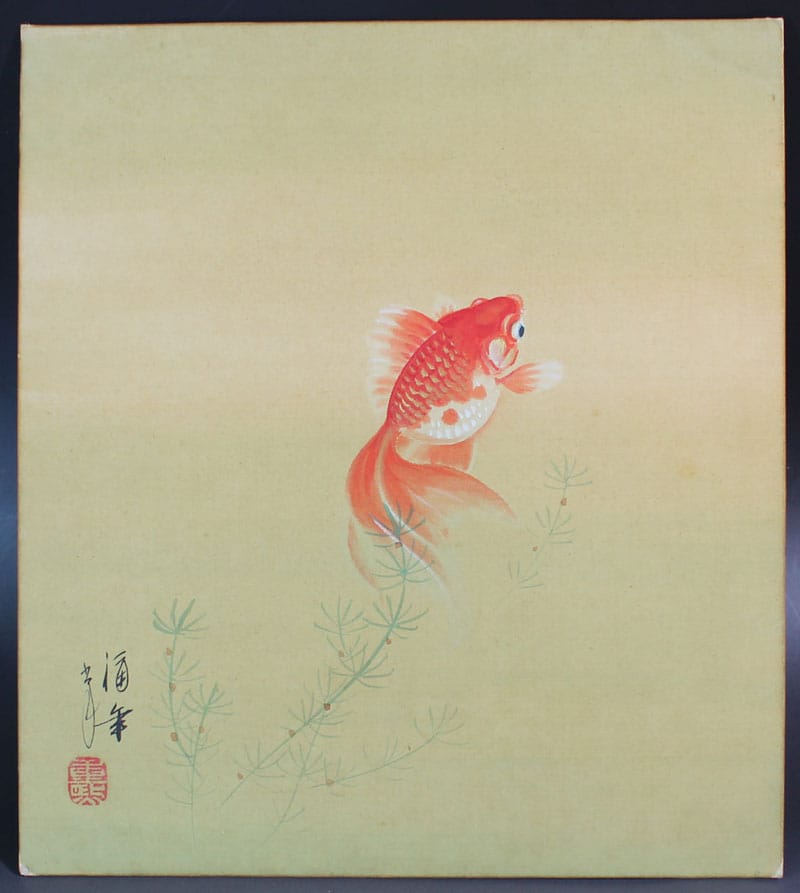 金魚（色紙）