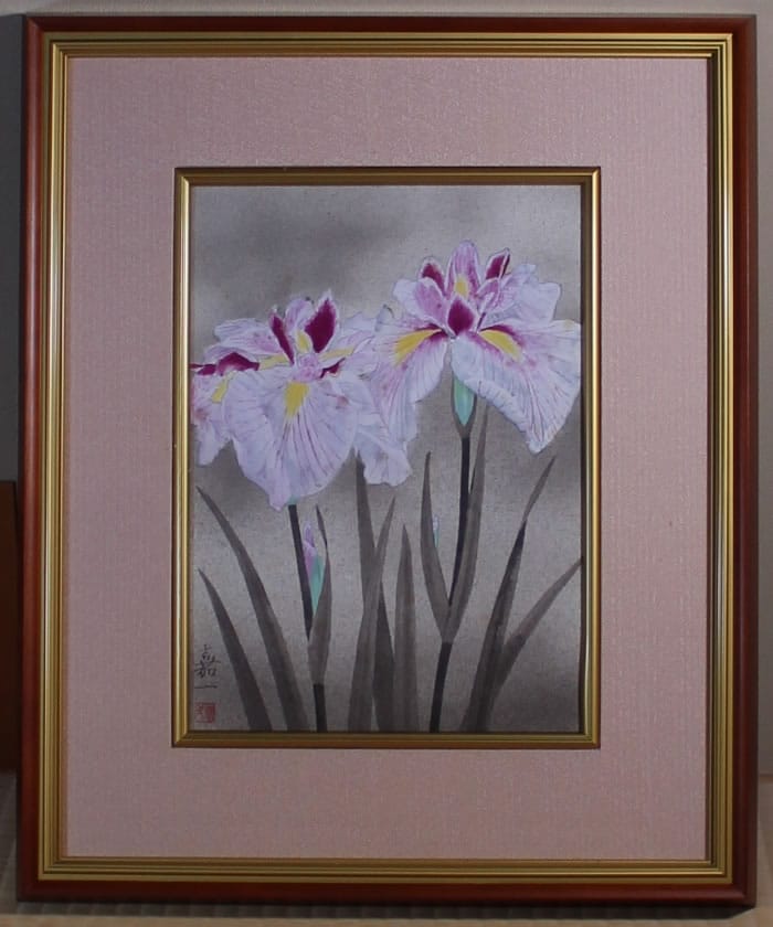 花菖蒲（日本画）