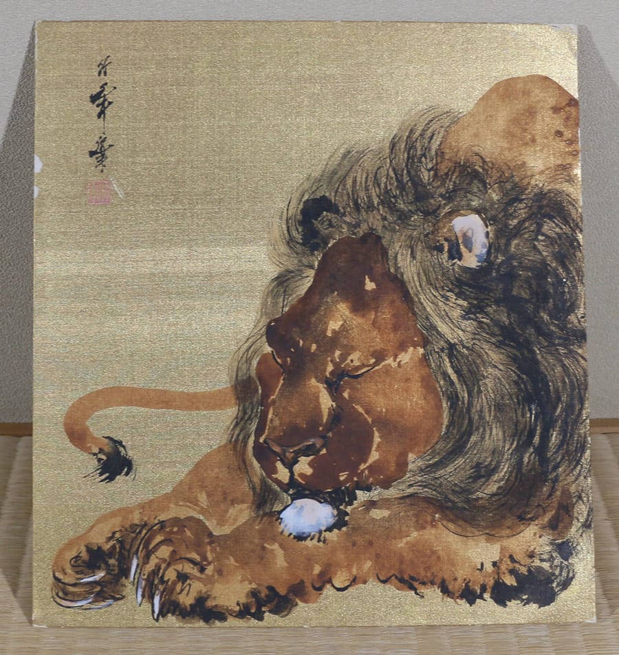 獅子（色紙）