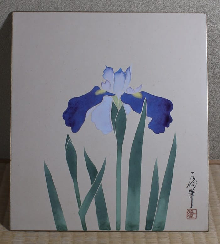 菖蒲(色紙)