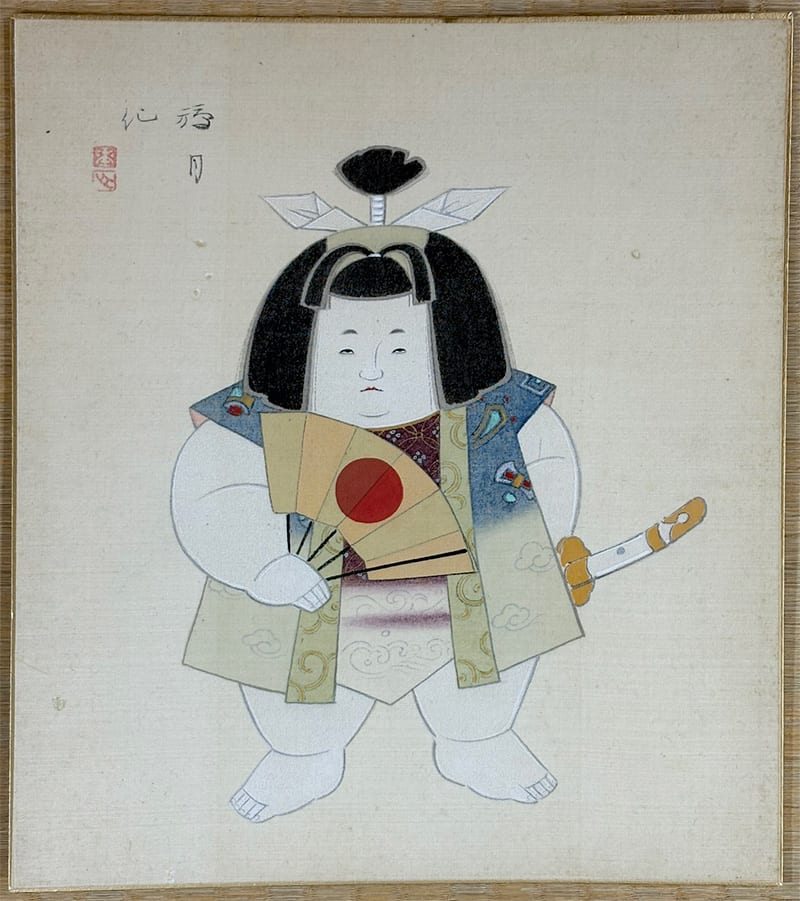 桃太郎（色紙）