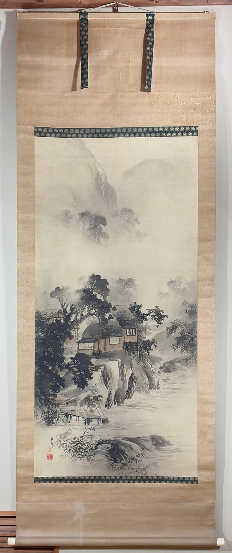 雨中山水｜大幅