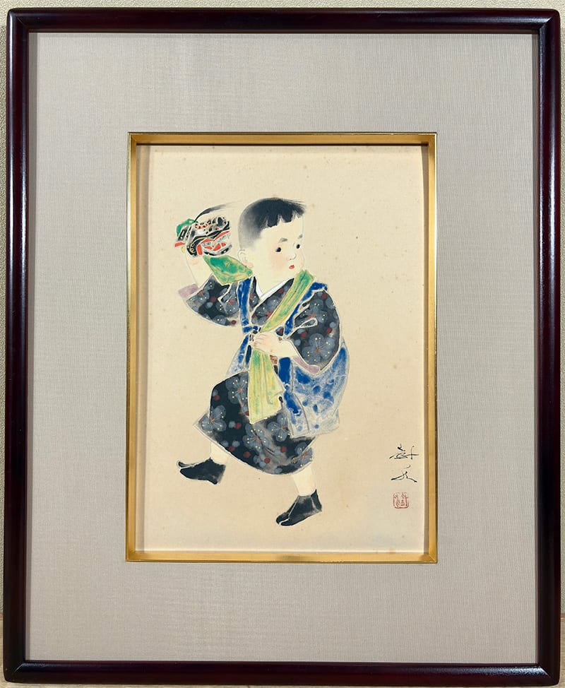童子｜額（4号）