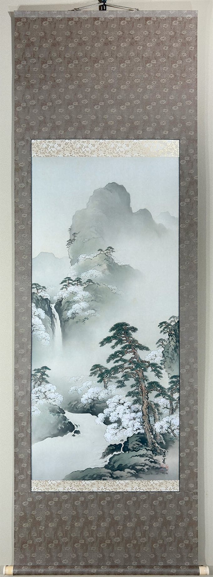 桜花山水