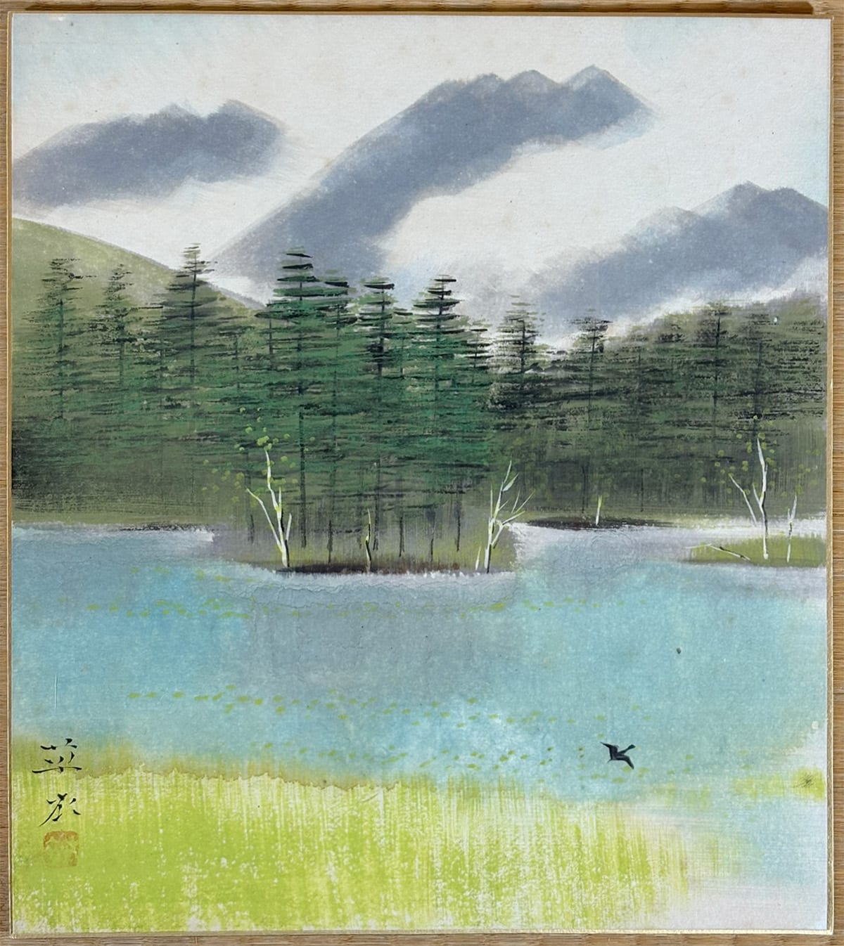 上高地｜色紙