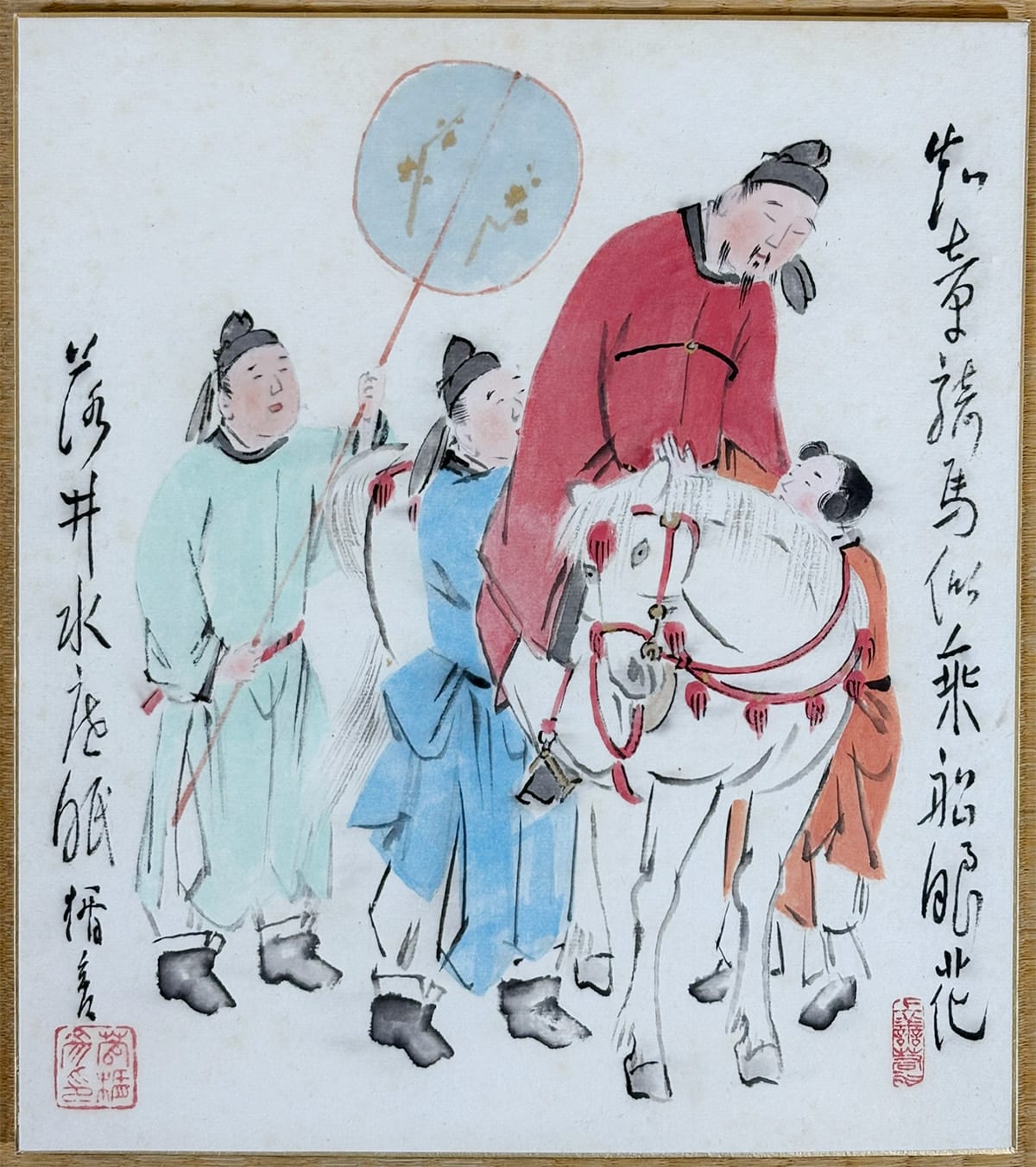 飲中八仙歌｜色紙