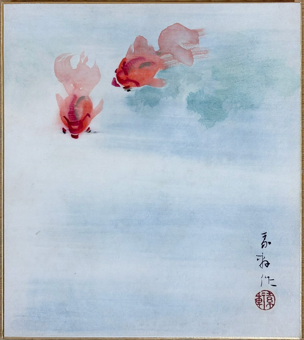 游金魚｜色紙