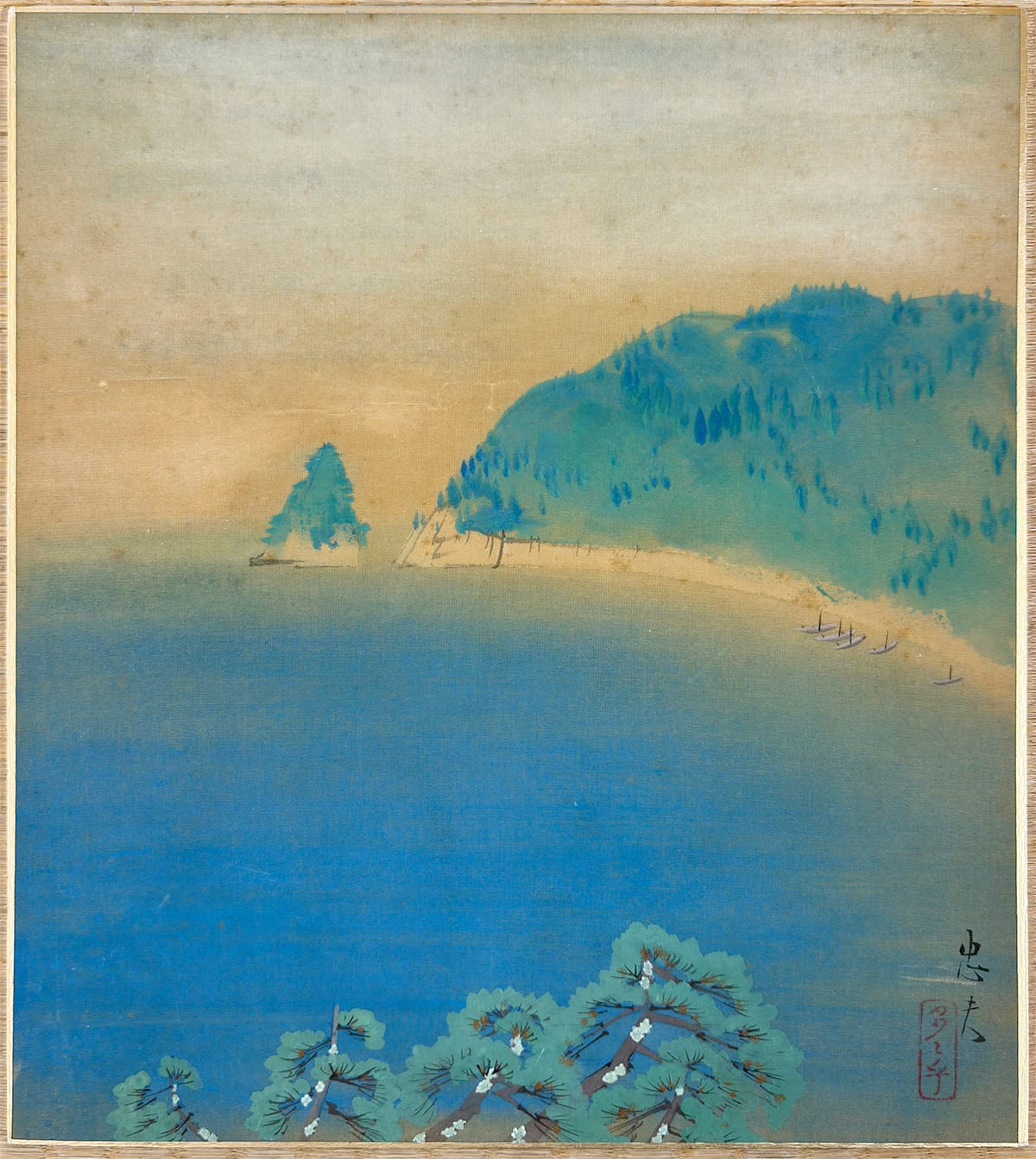 伊豆ノ海｜色紙