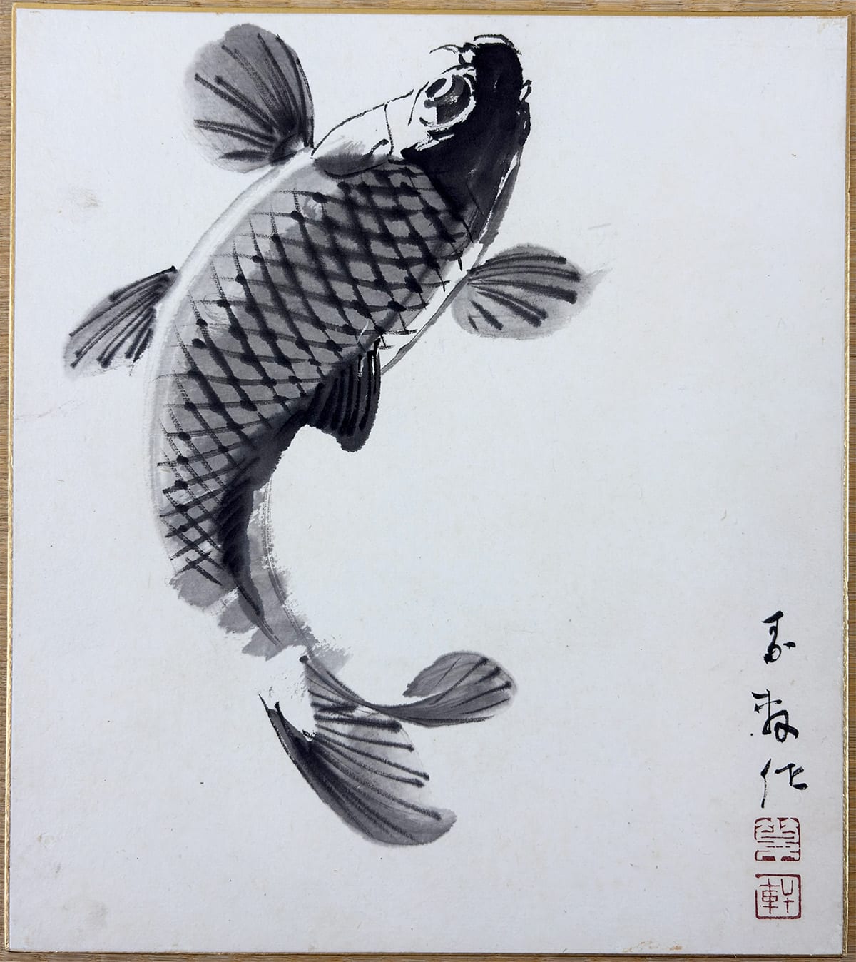 躍鯉｜色紙