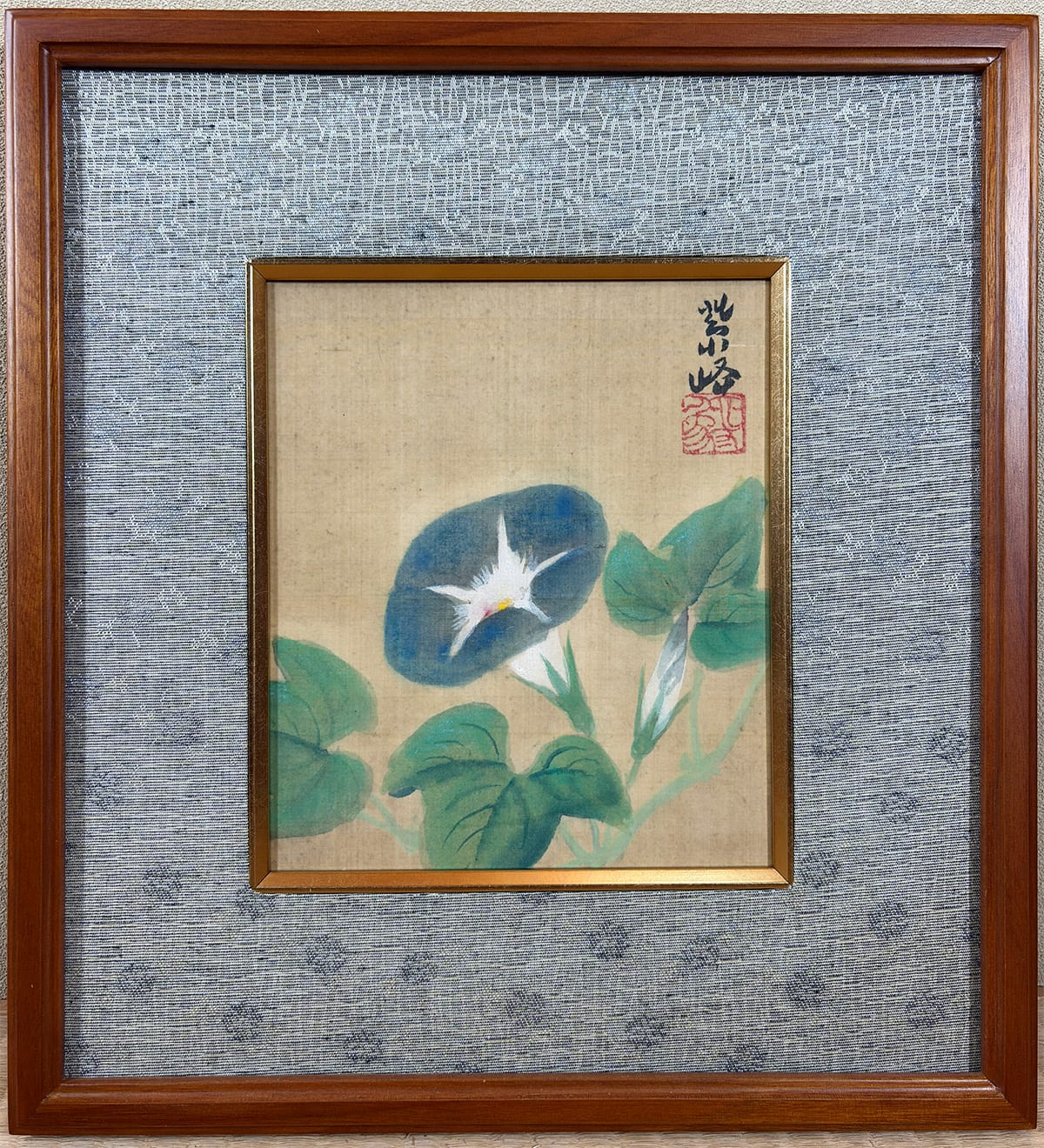 朝顔｜額（小品）