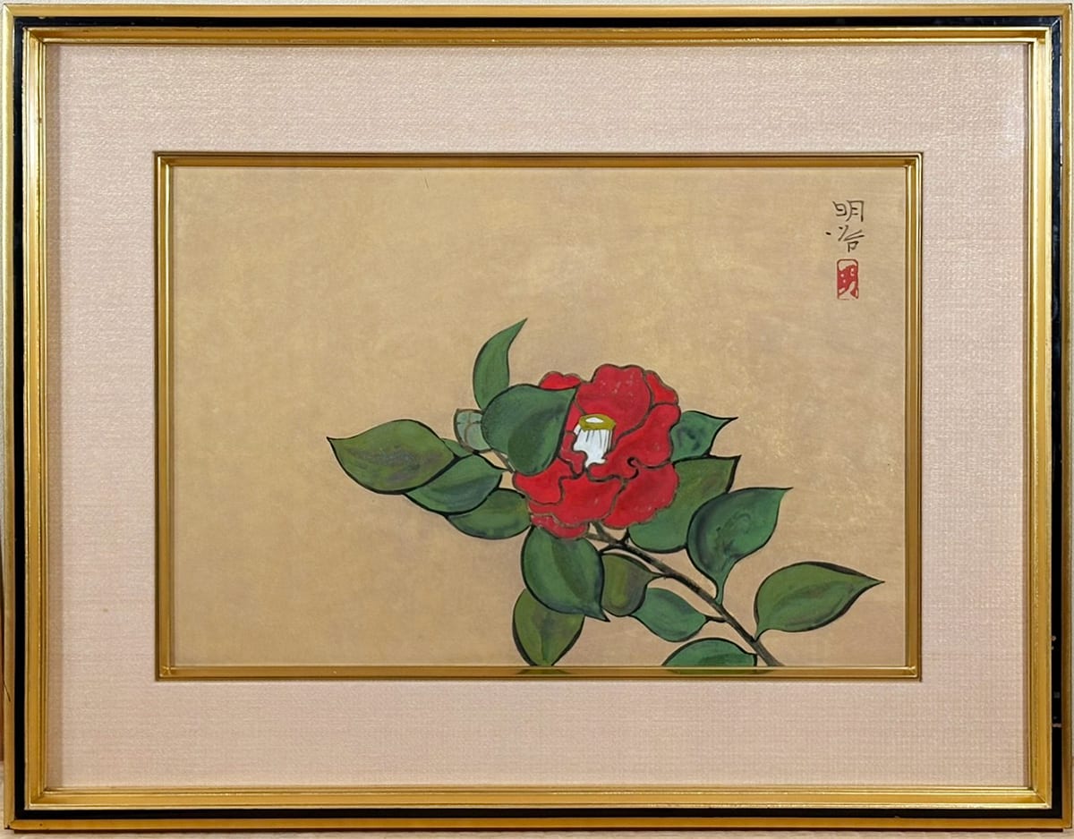 椿｜額（8号）