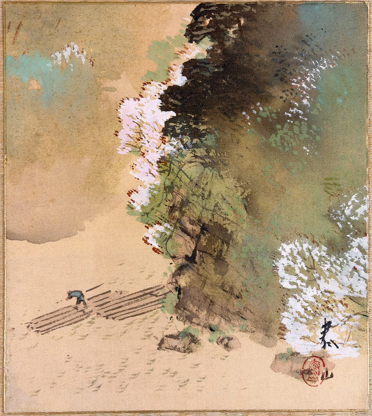 風峡春景｜色紙