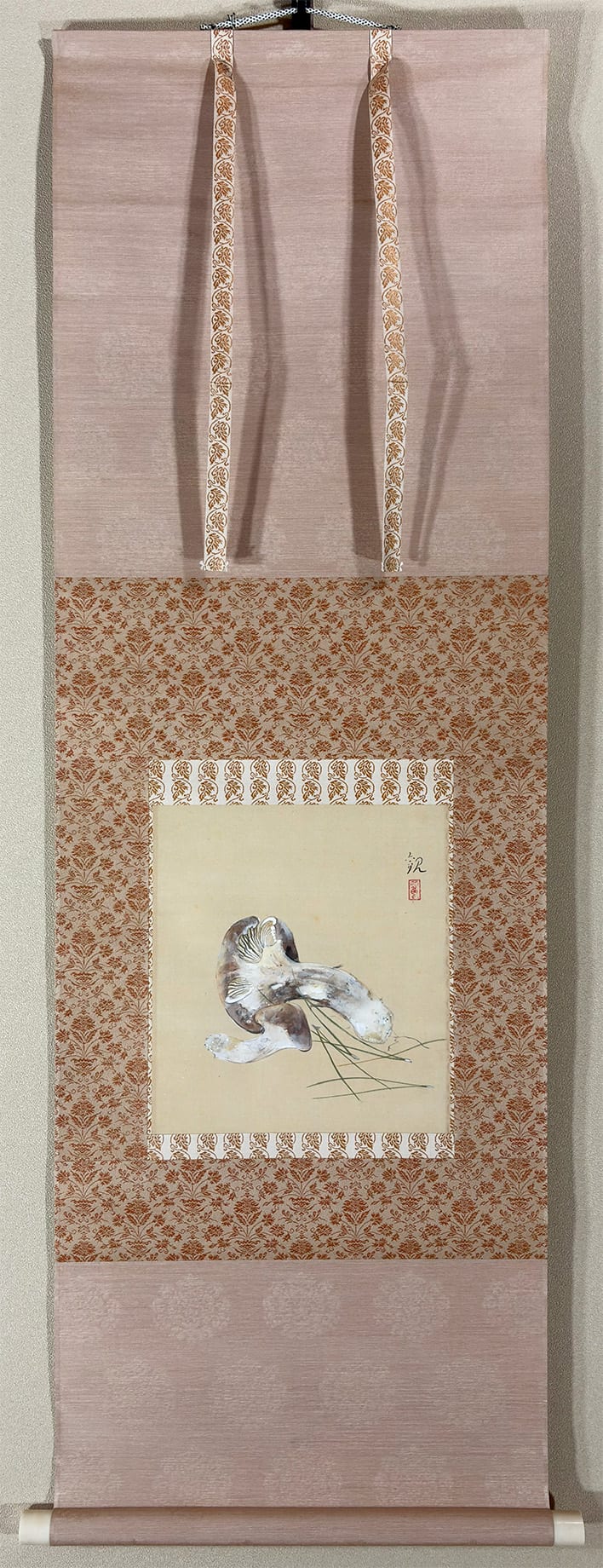 茸（きのこ）｜ミニ掛軸