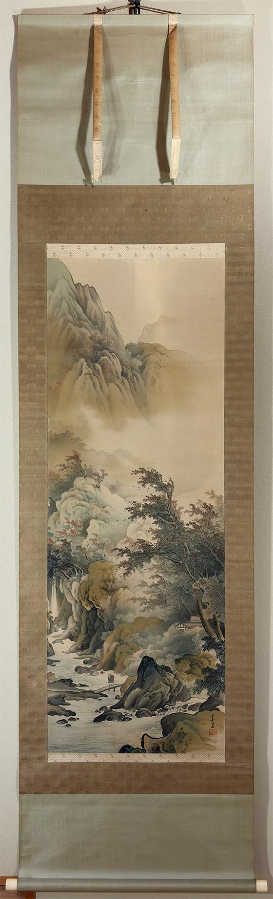掛け軸　トンボ　骨董品　古美術　美術品　レトロ 掛け軸 [大日大聖不動明王] 掛軸 昭和 レトロ インテリア 雑貨