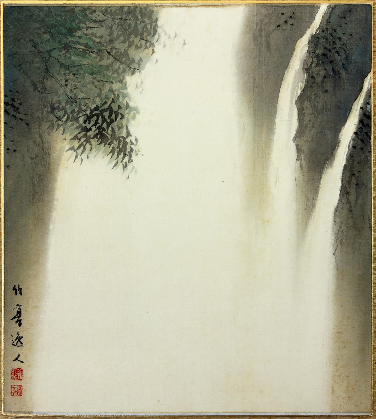 瀑布｜色紙
