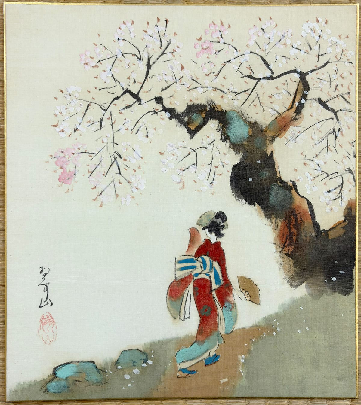 桜花美人｜色紙