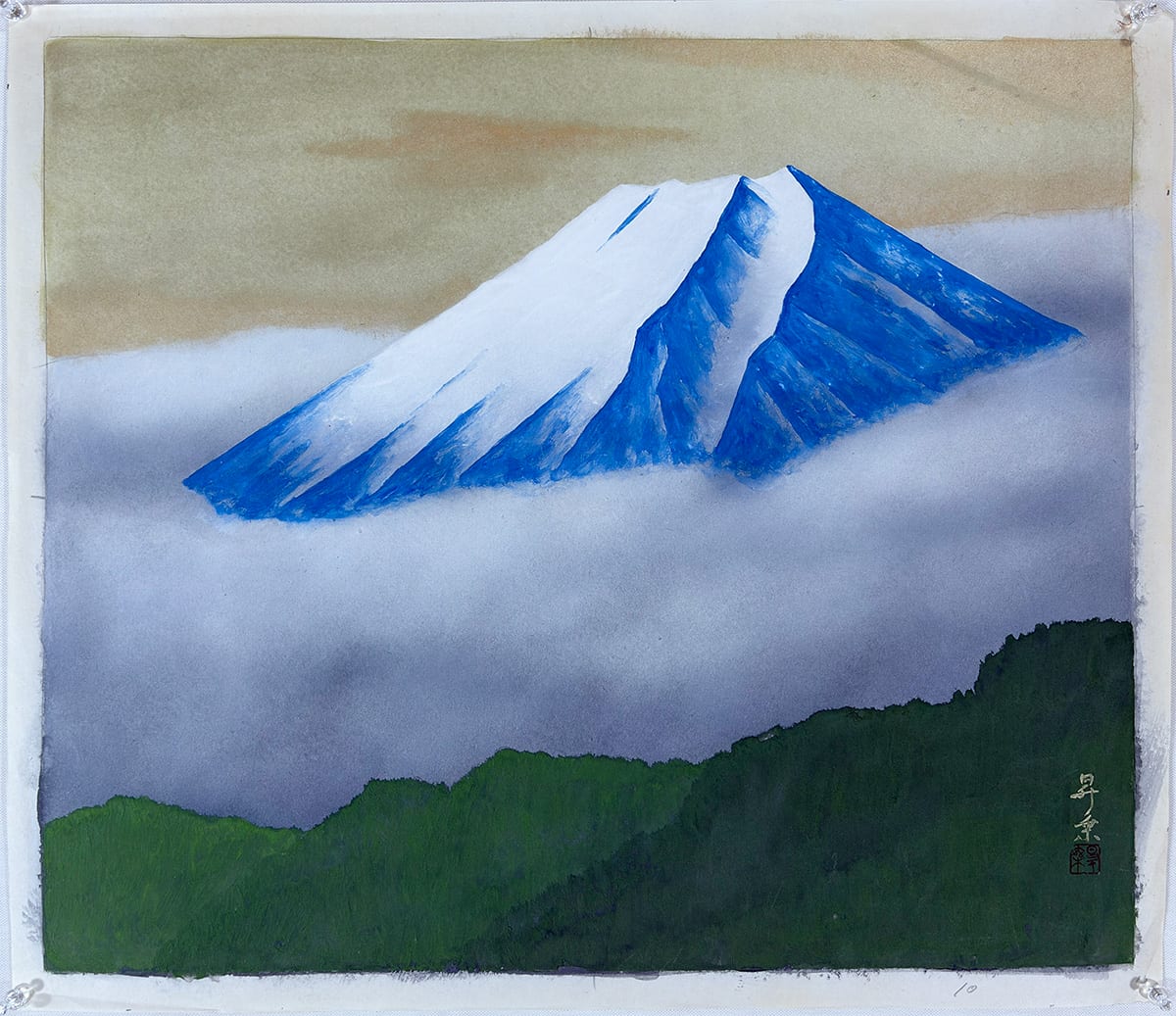 富士山｜まくり・未表装