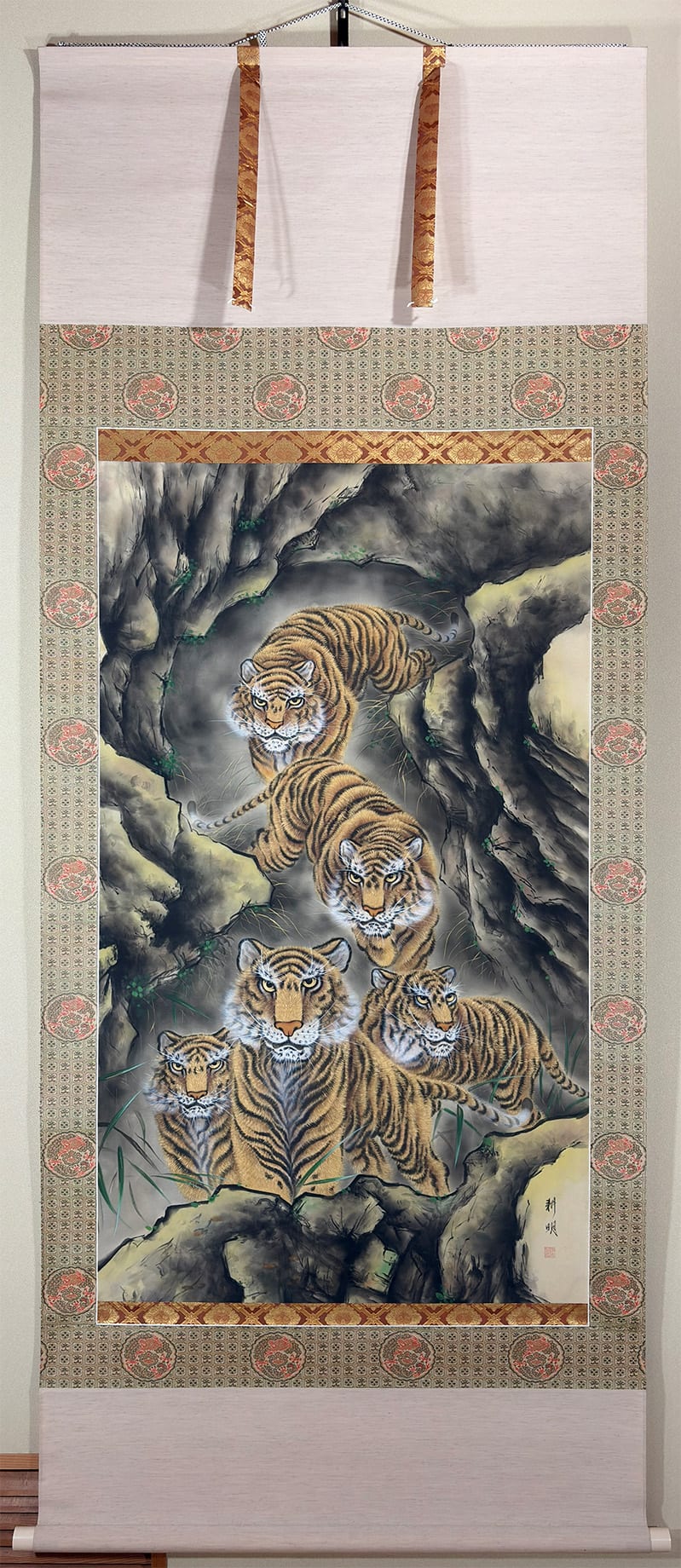 守護虎｜大幅