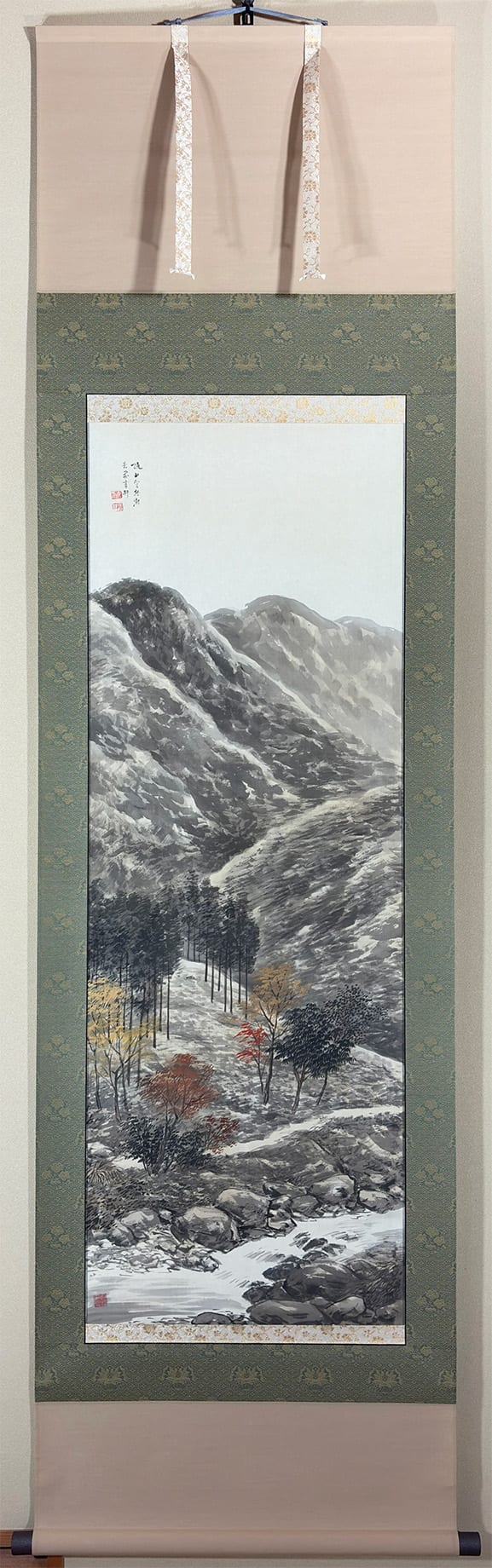 秋景山水