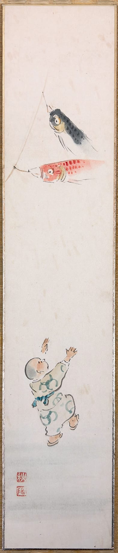 鯉のぼり｜広幅短冊