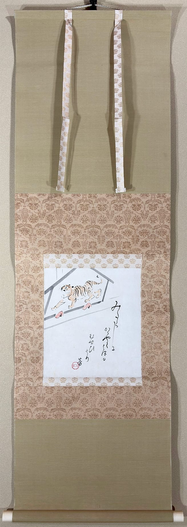 は津日｜ミニ掛軸