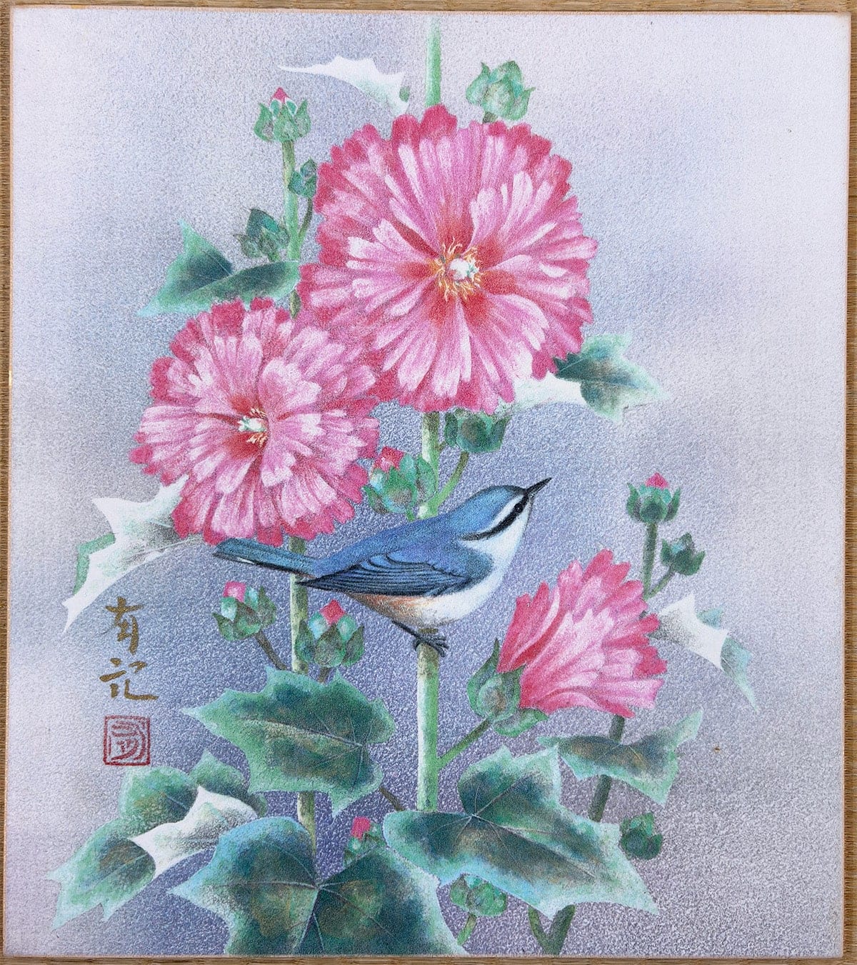立葵 [葉月]｜色紙