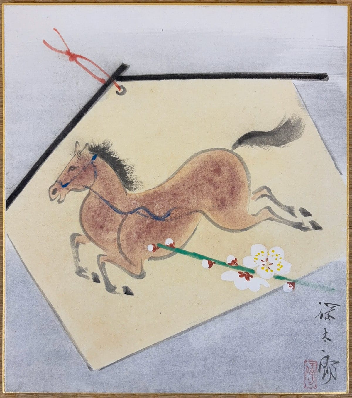 絵馬 [午]｜色紙