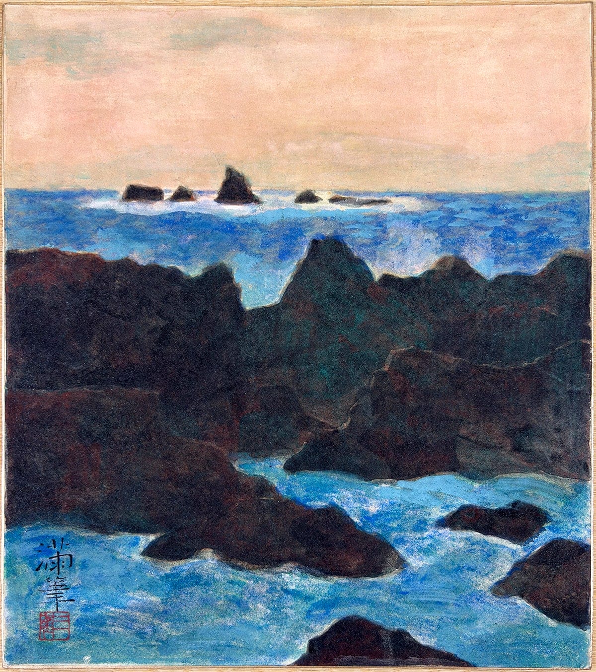海岸｜色紙