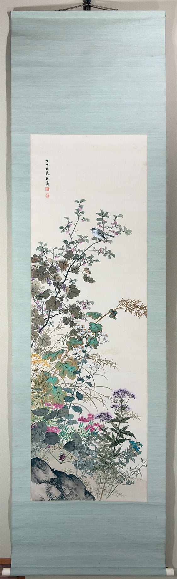 秋草花鳥