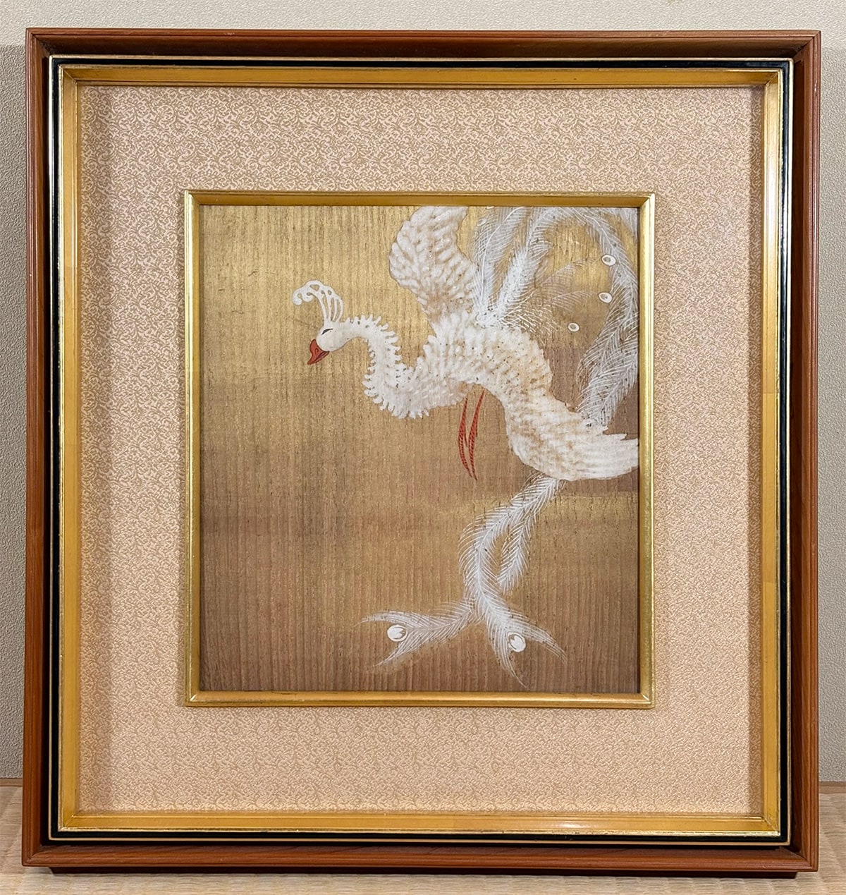 白鳳凰｜額（桐板）