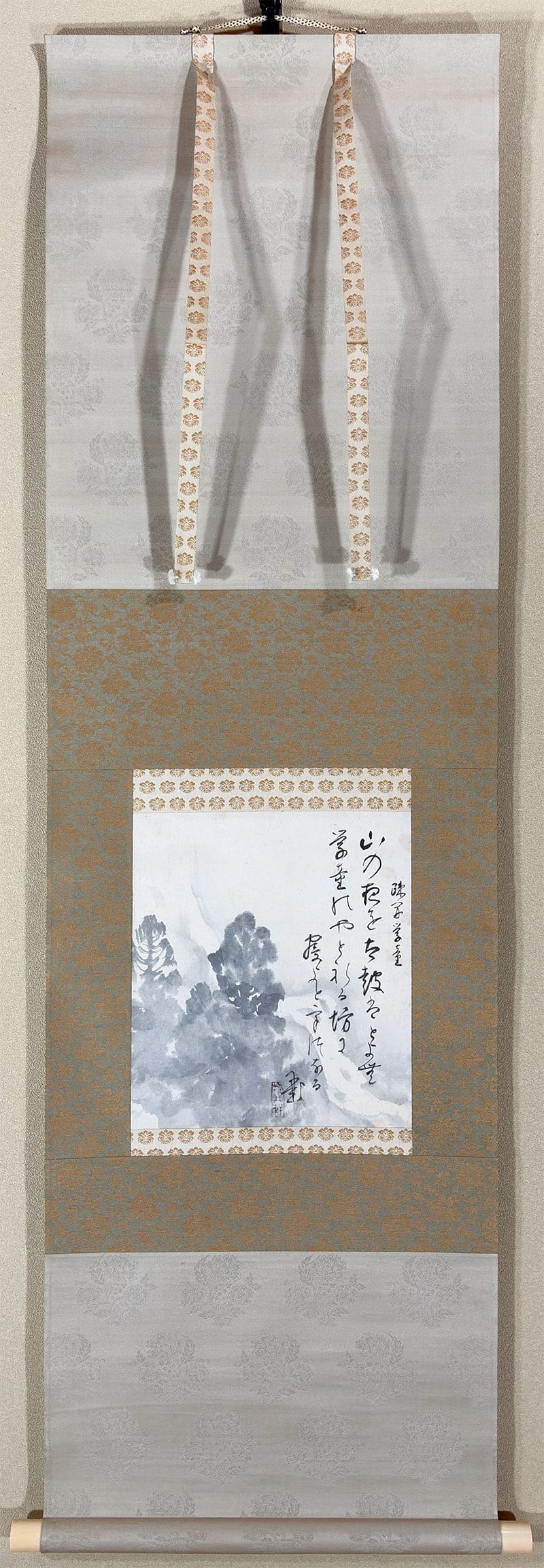 疎開学童｜ミニ掛軸
