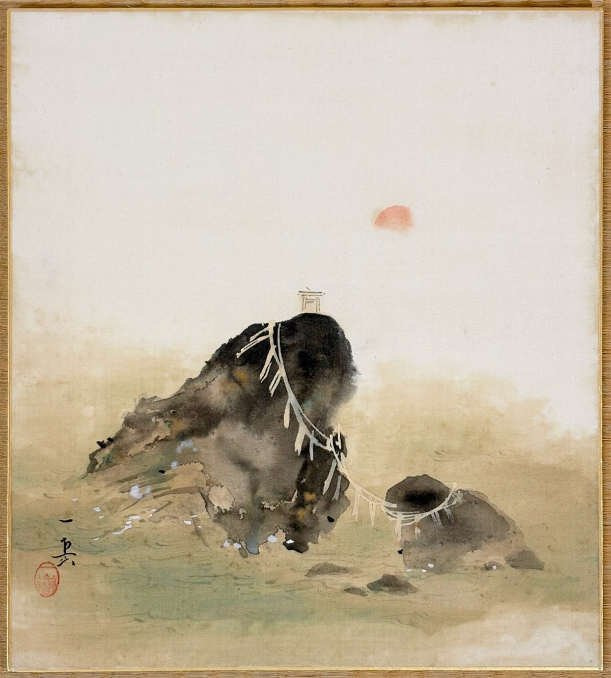 夫婦岩｜色紙