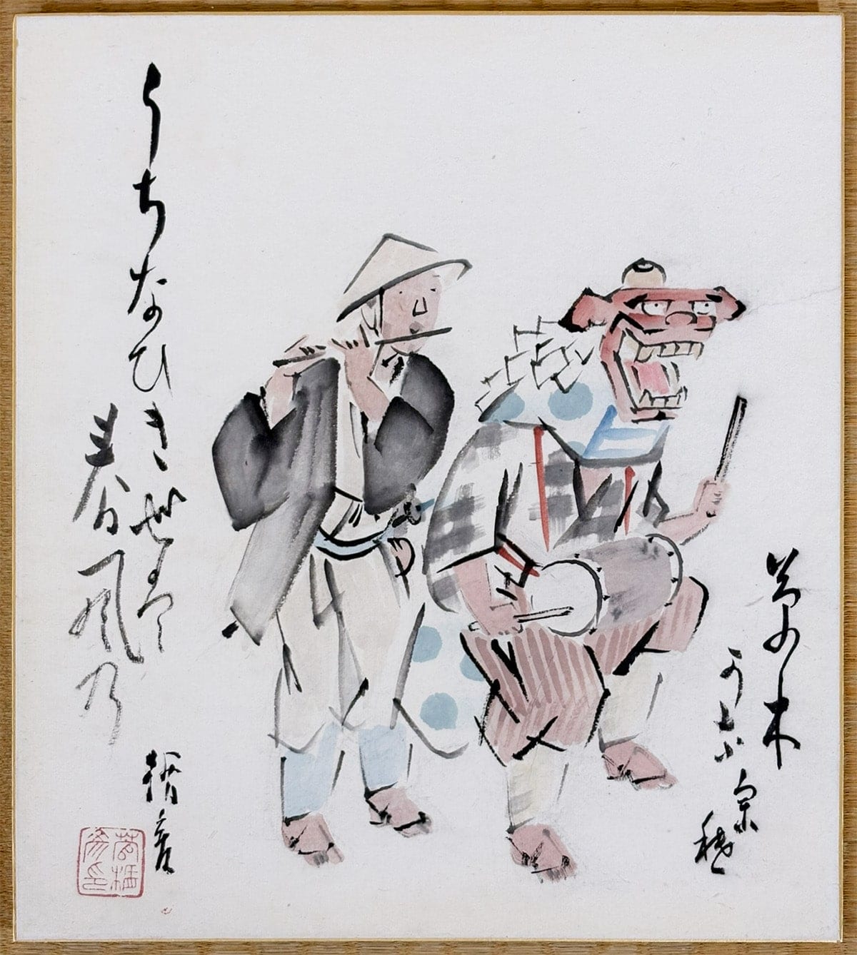 獅子舞｜色紙