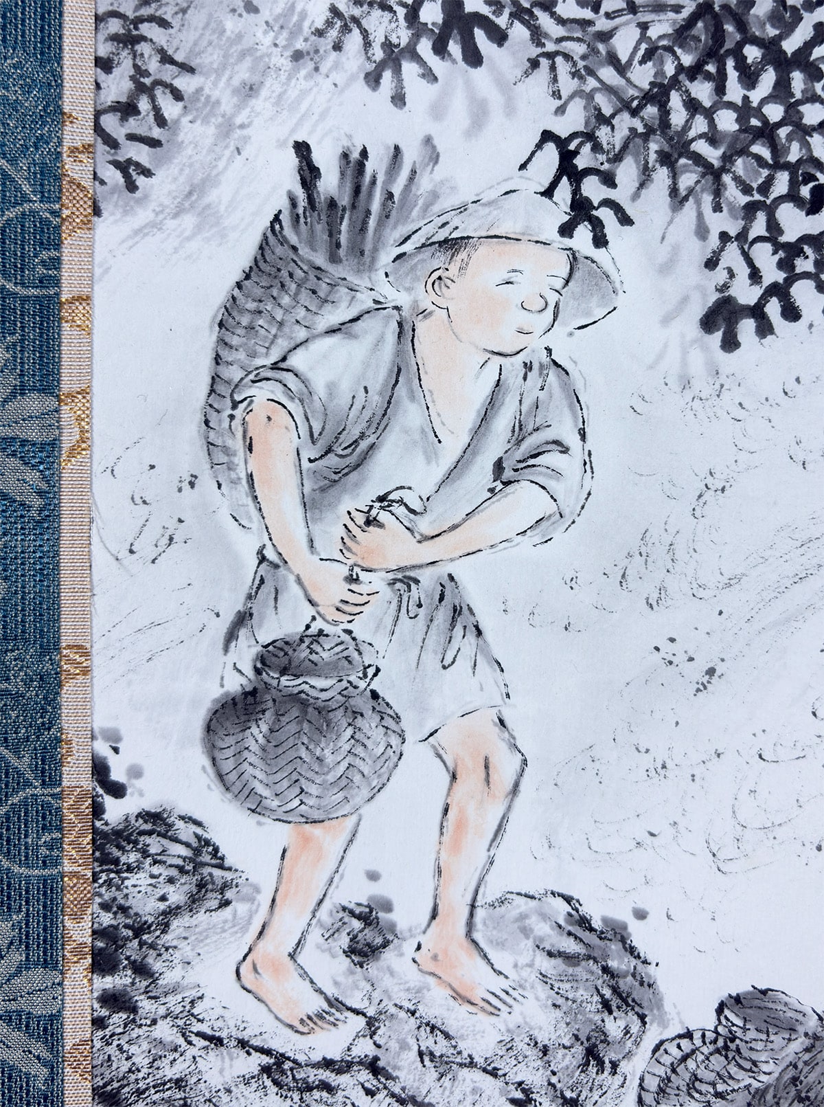 掛軸】漁火 - 村岡 応東 作｜掛軸販売・通販・買取の高美堂（こうびどう）