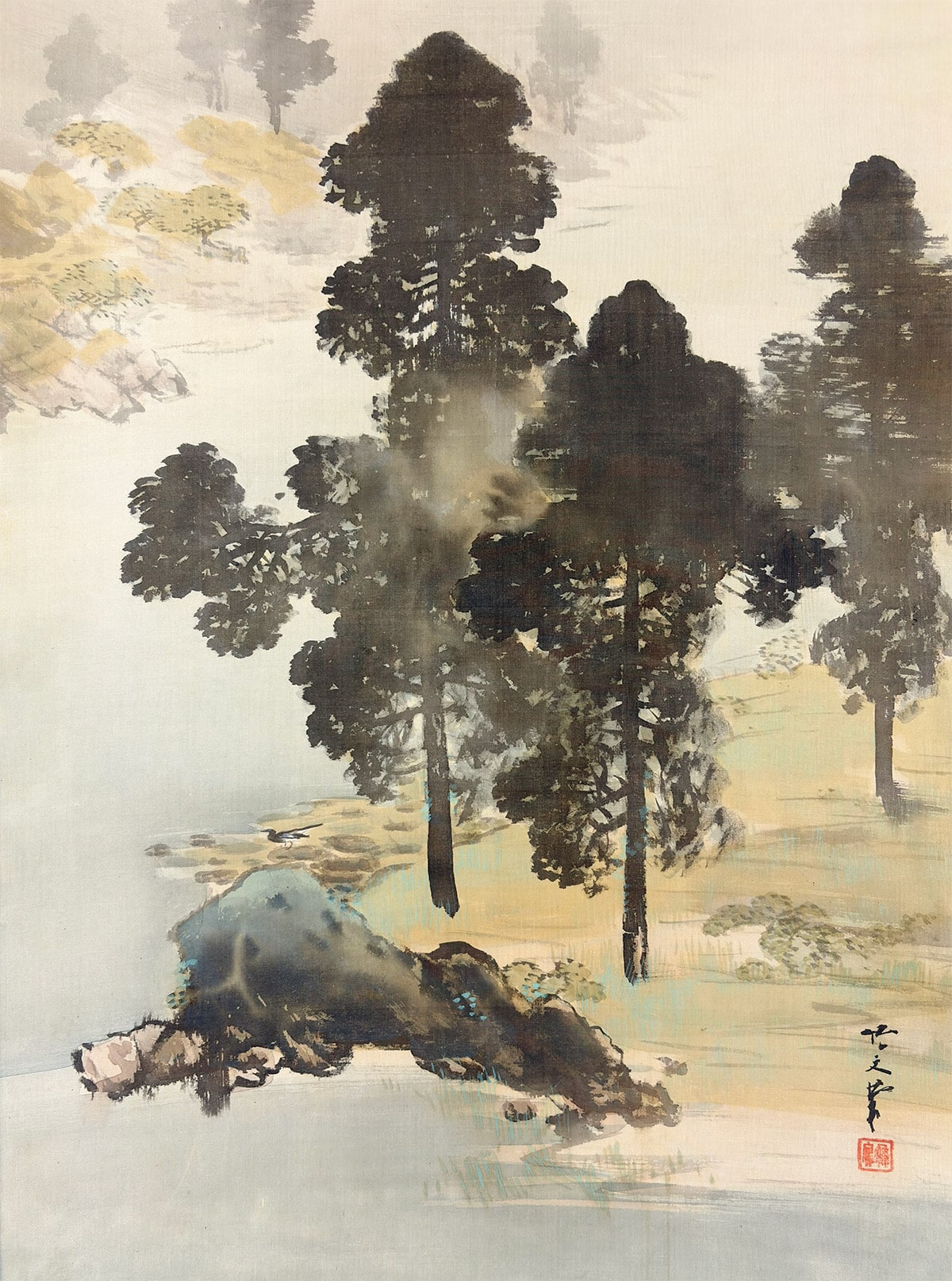 久保田 竹文 【雲樹流泉】 詳細写真