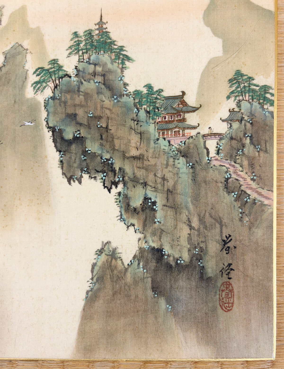 春径 【蓬莱山｜色紙】 色紙・短冊 詳細写真