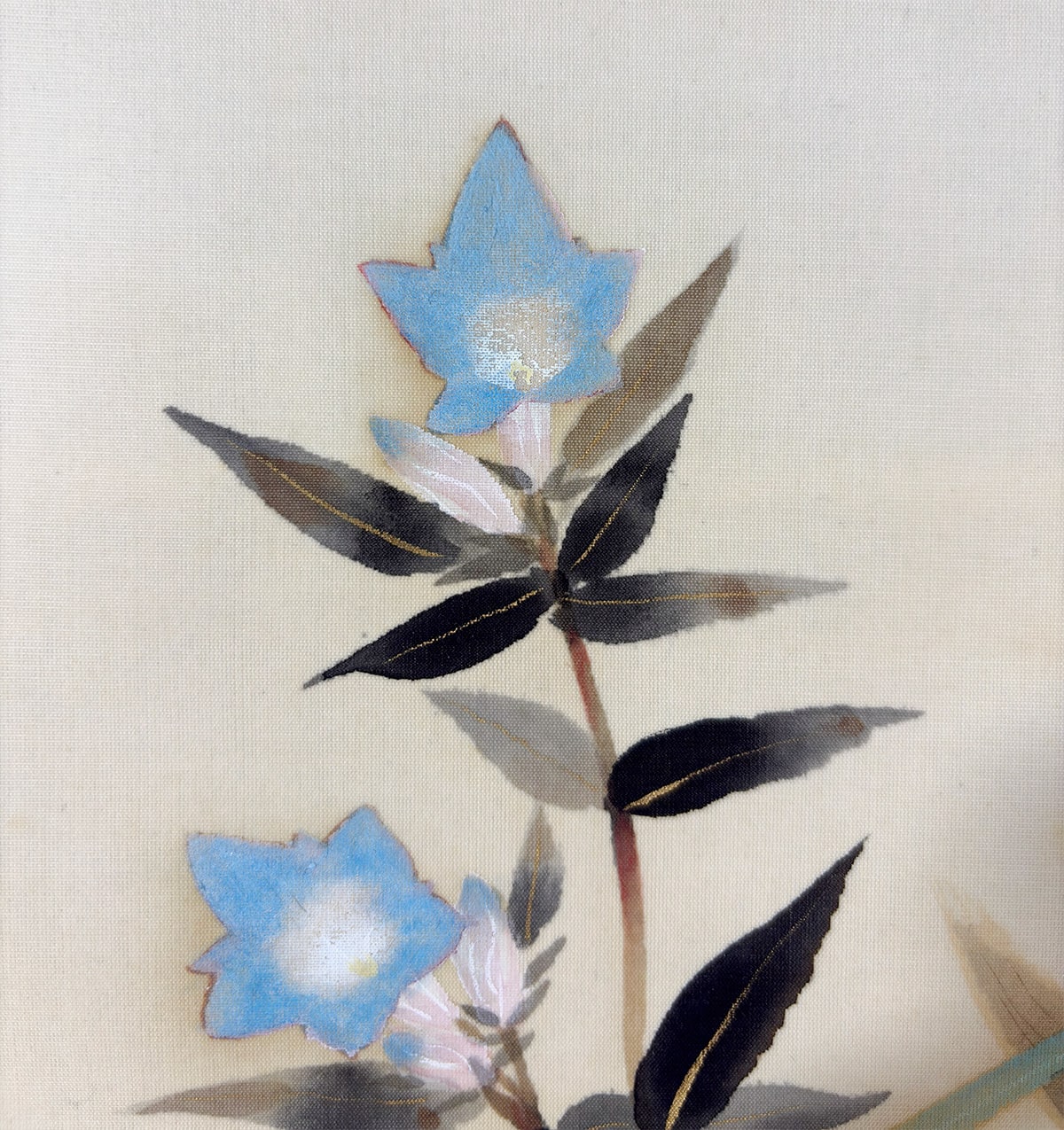 堂本 印象 【花野】 掛軸 詳細写真