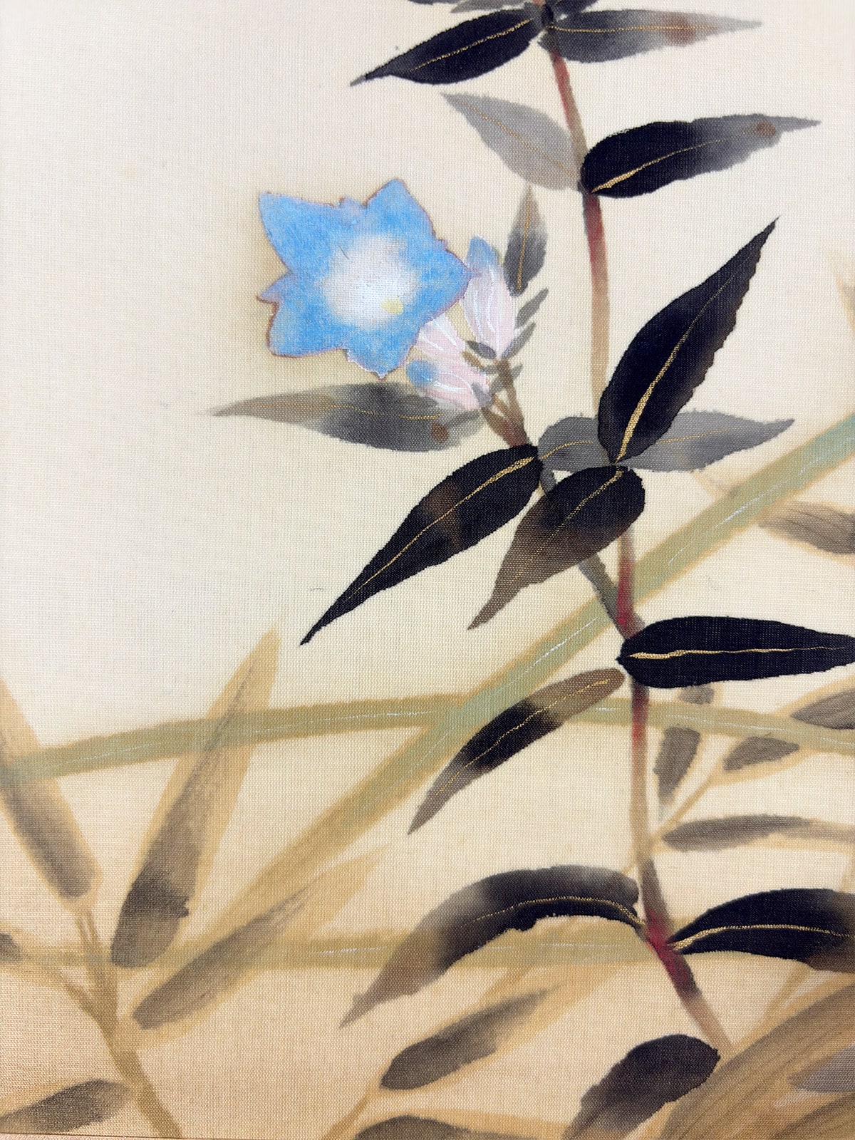 堂本 印象 【花野】 掛軸 詳細写真