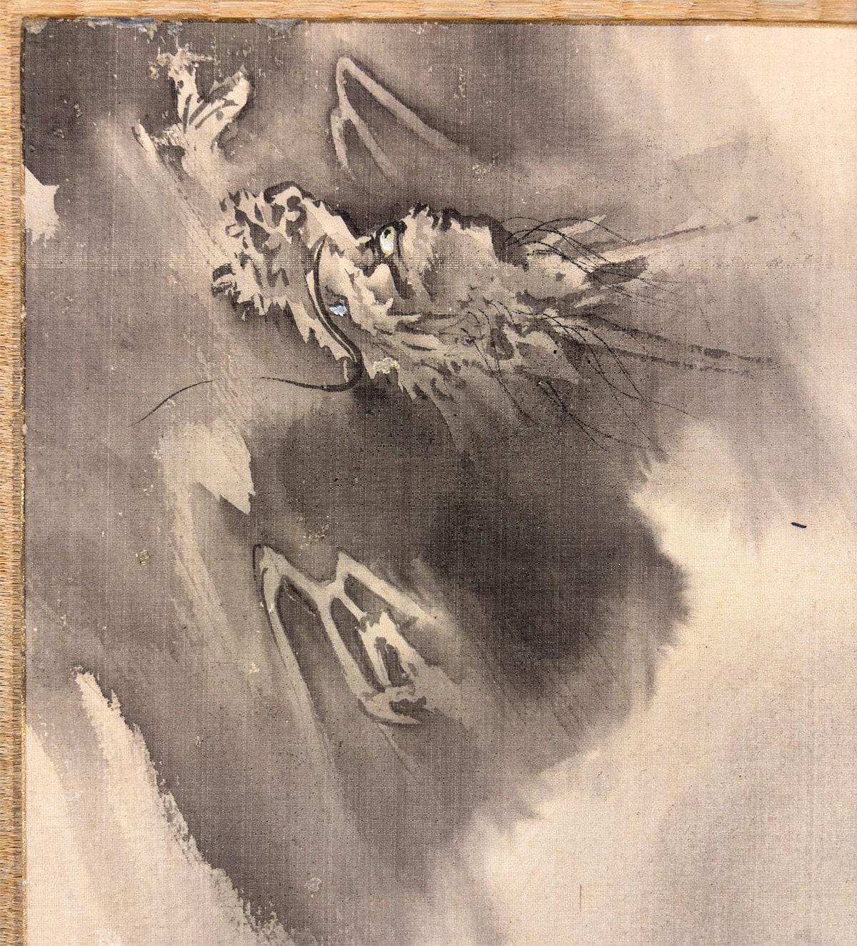 吉川 耕渓 【雲龍｜色紙】 色紙・短冊 詳細写真