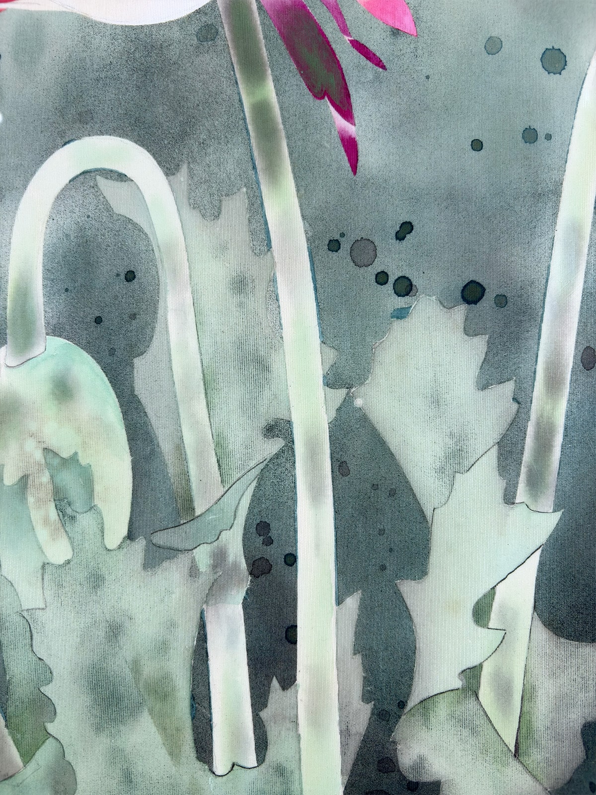 楠本 宗平 【芥子の花｜額（20号）】 絵画・額装 詳細写真