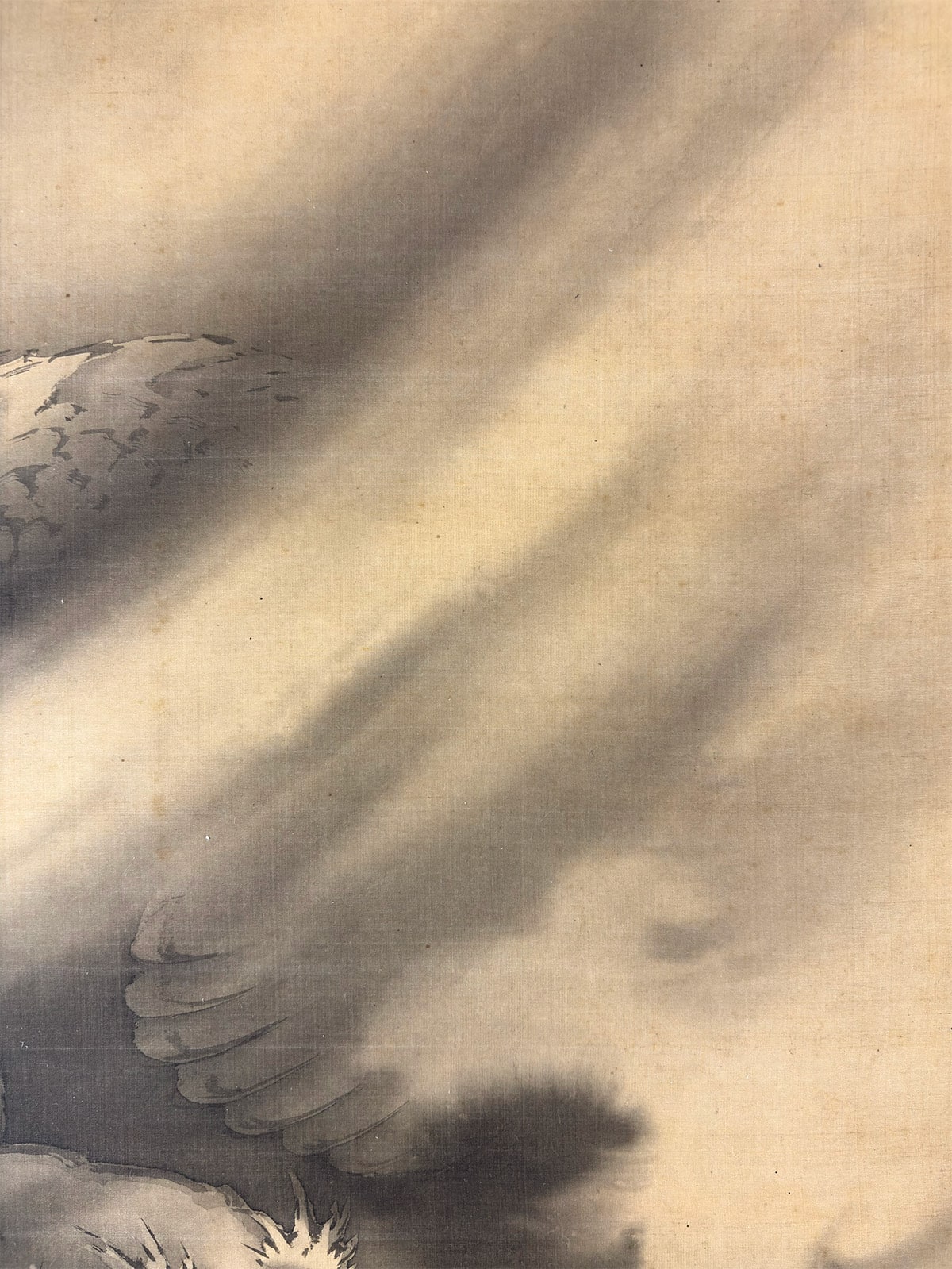 堀江 友聲 【雲龍】 掛軸 詳細写真