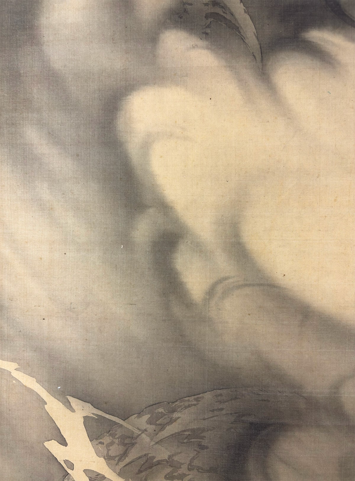 堀江 友聲 【雲龍】 掛軸 詳細写真