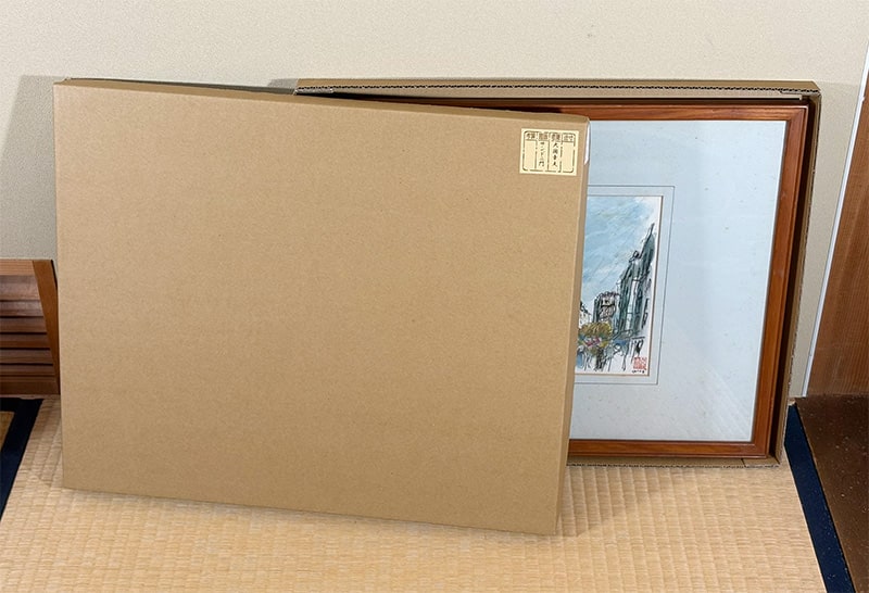 大国 章夫 【サンドニ門｜額】 絵画・額装 詳細写真