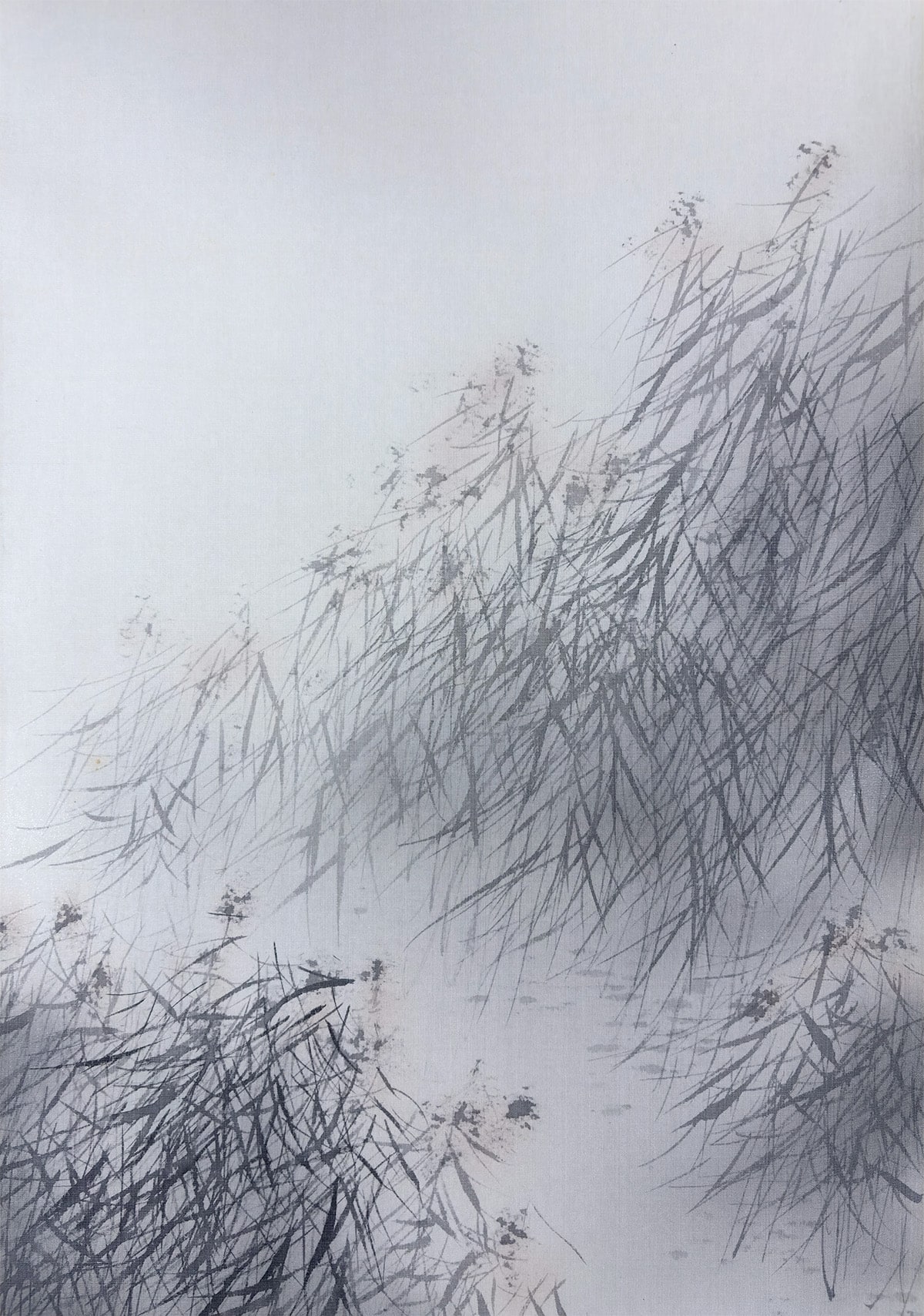 豊本 景秀 【晩秋】 掛軸 詳細写真