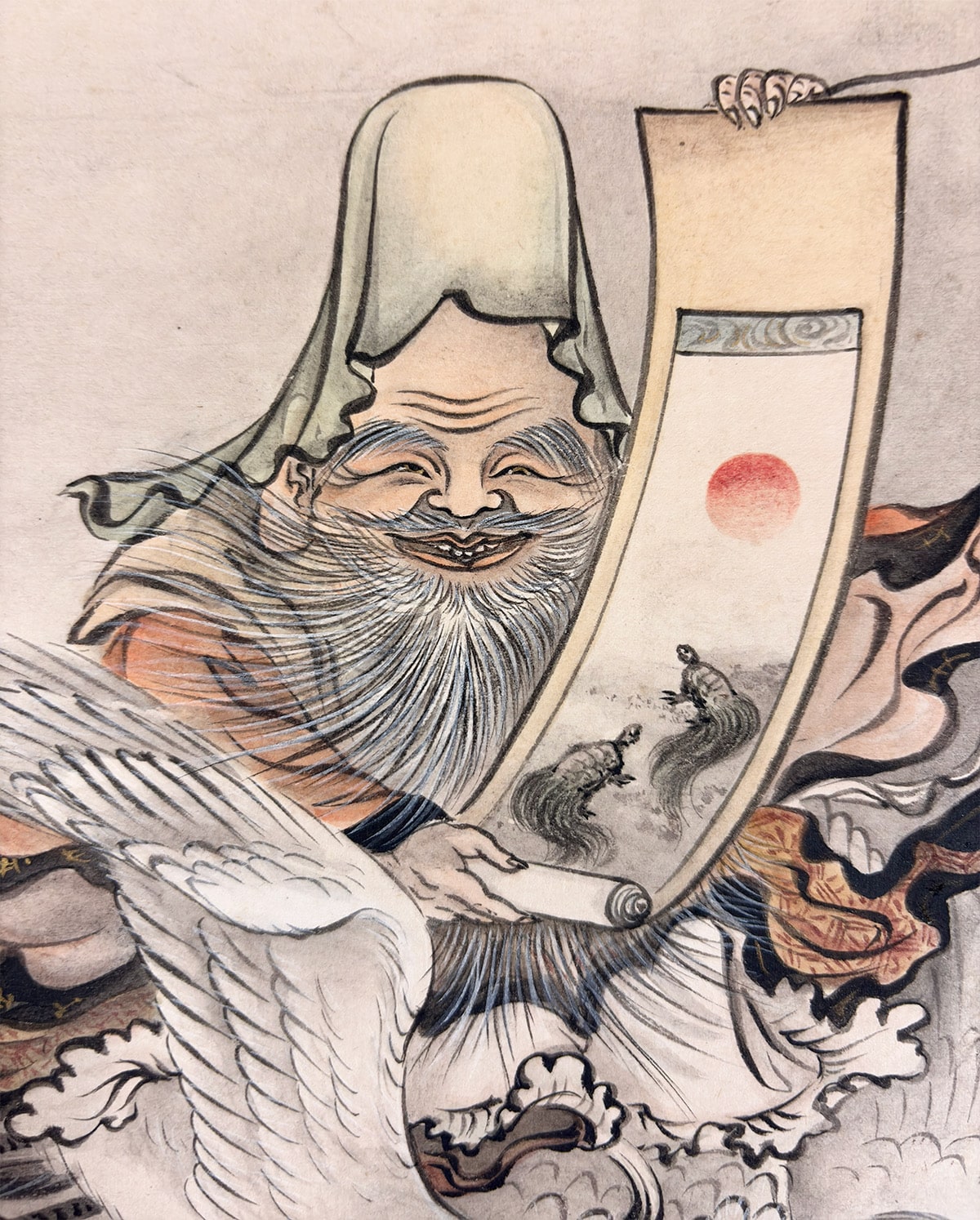 狗巻 松寿 【萬歳之齢（まんざいのよわい）｜色紙】 色紙・短冊 詳細写真