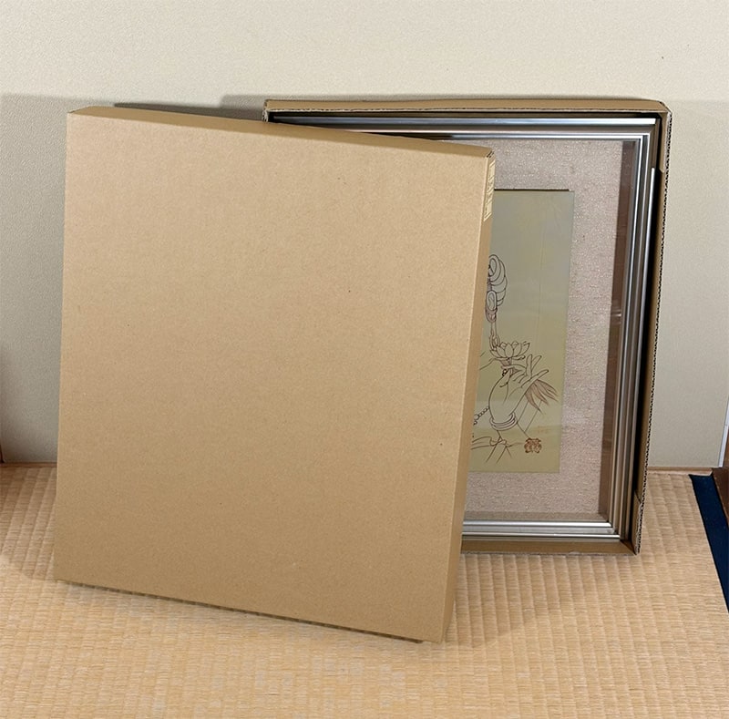 安達 不伝 【慈母観音｜額】 絵画・額装 詳細写真