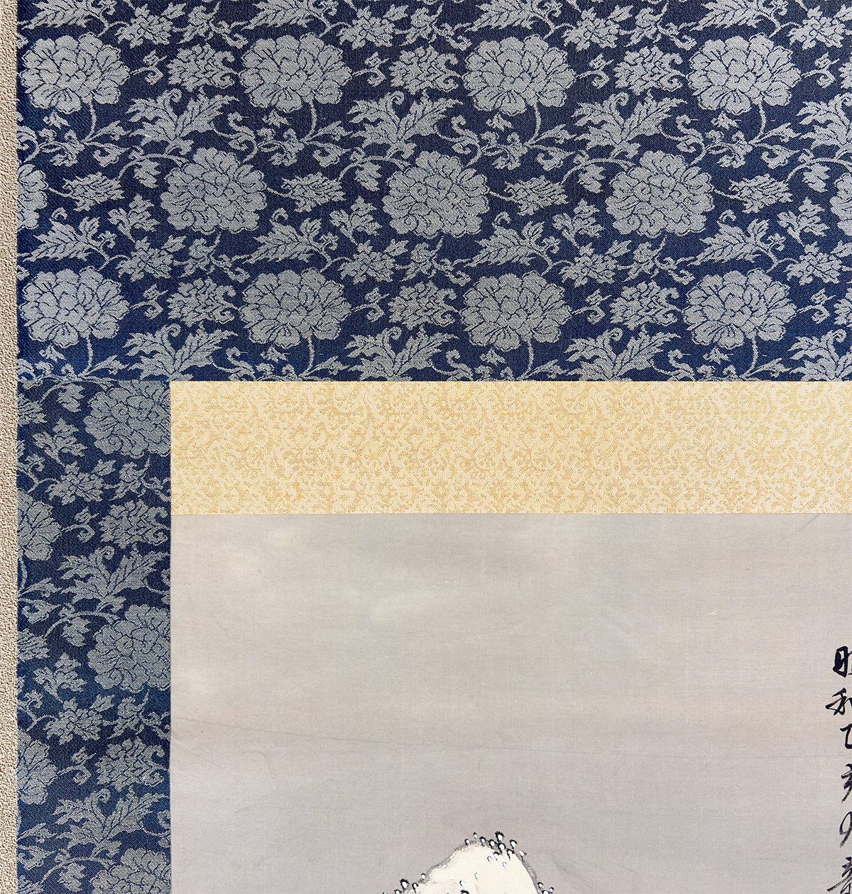 桜井 雲洞 【雪景山水】 掛軸 詳細写真